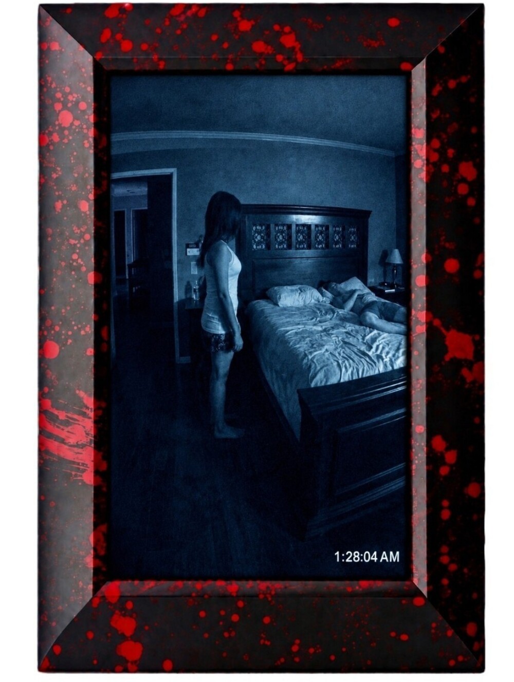 Paranormal activity 00s Horror Movie Haunted Thriller Ghosts Ghost Framed Art